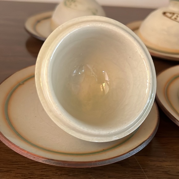 Vintage Japanese set of 4 dining cloches - Picture 3 of 13